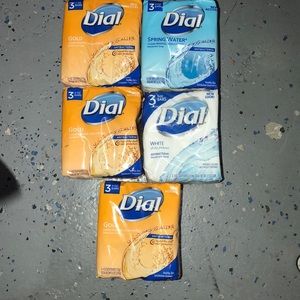5 Pack Dial soap bars